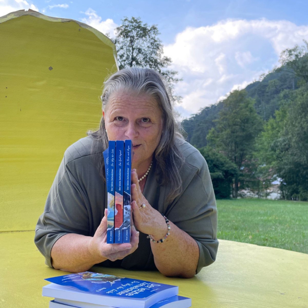 Eva Laspas mit ihren Businessromanen